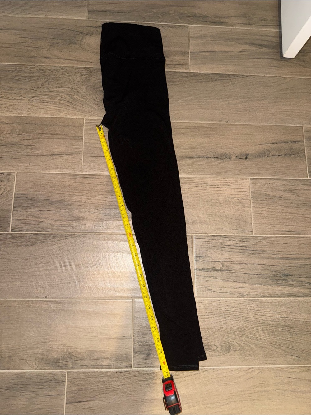 Lululemon Black Lace-Detail High Waist Leggings Size 8 - Picture 6 of 6